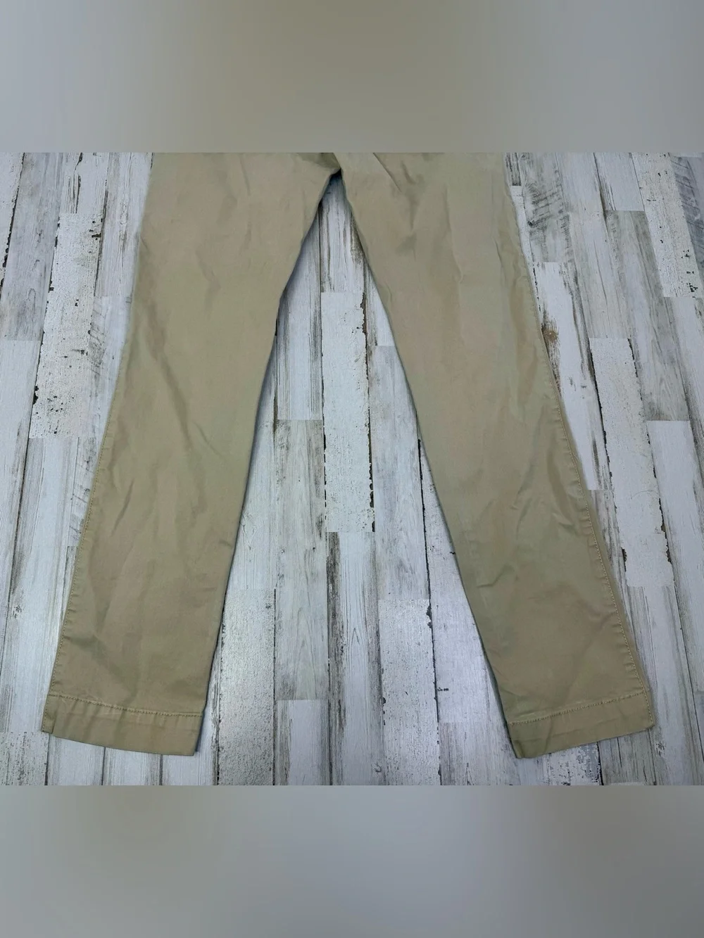 Gap Mens Skinny Pants Khaki Size 32x32 Button Zip Close